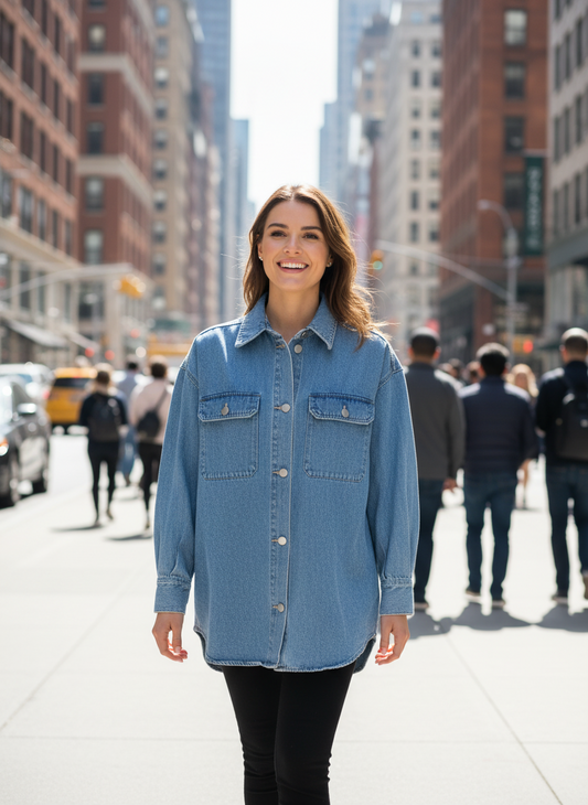 Riflová košile H&M vel. XS