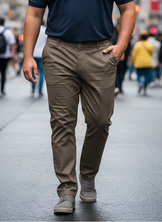 Pružné kalhoty Dehnbudn vel. XXXL |second hand|