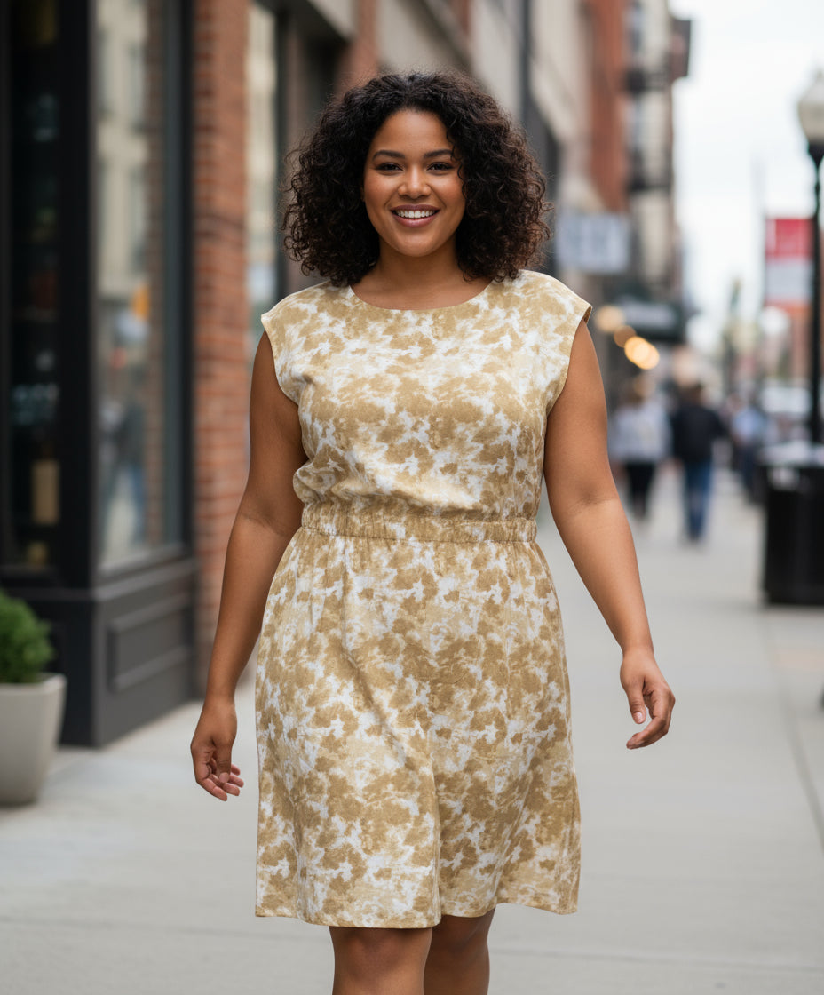 Nové! Batikované šaty Bonprix vel. 44