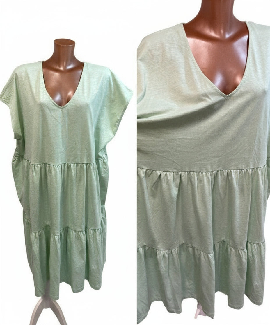 Nové! Bavlněné šaty Bonprix vel. 52/54