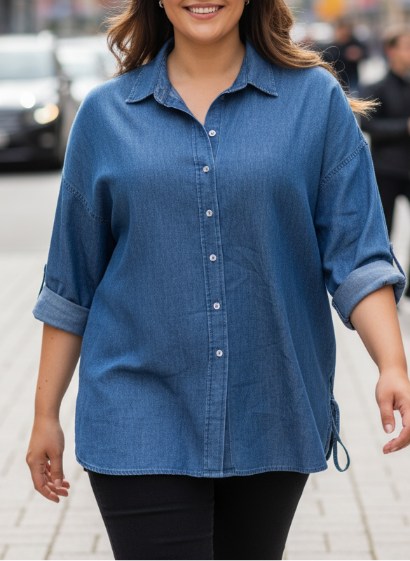 Riflová košile OXXO vel. L |second hand|