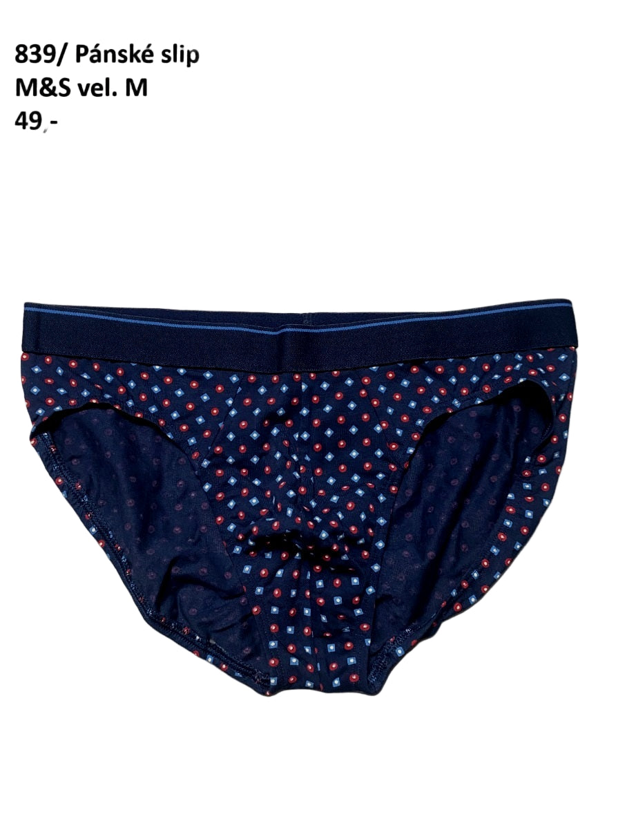 Pánské slipy M&S vel. M |second hand|