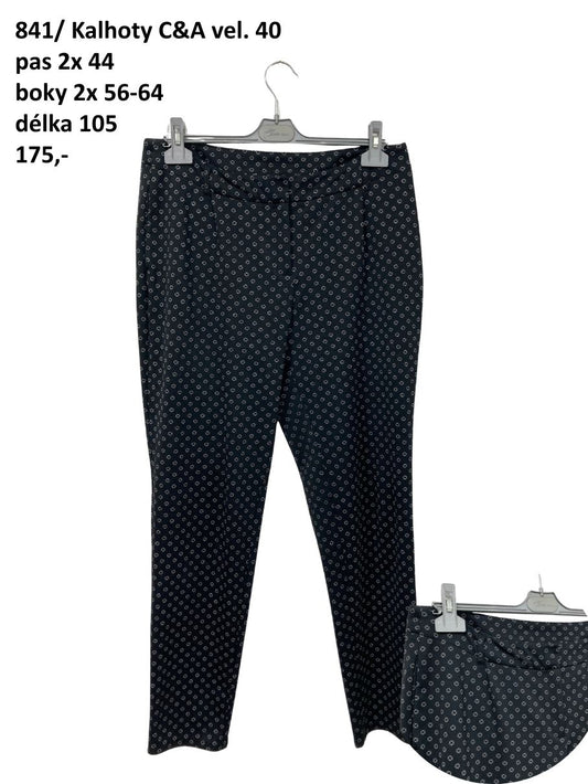 Kalhoty C&A vel. 40 |second hand|