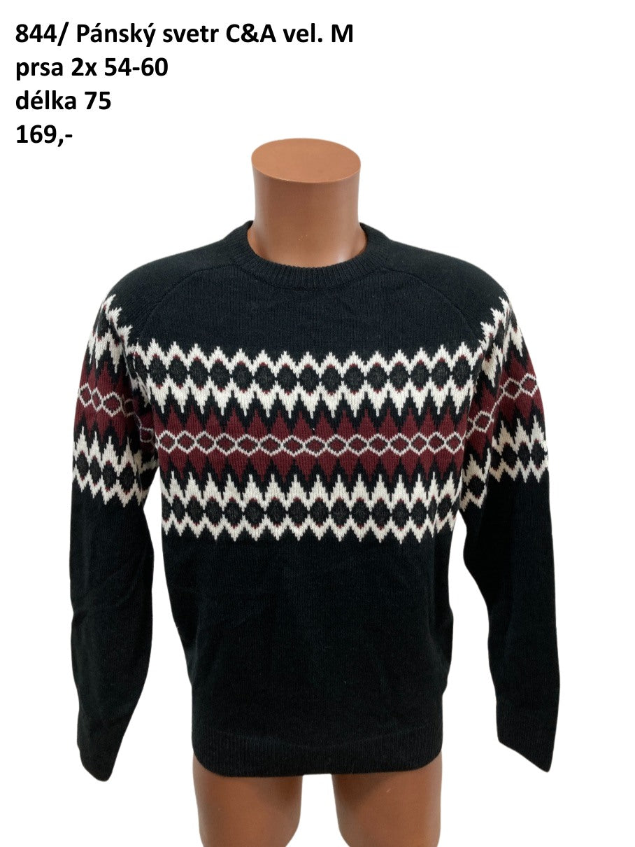 Pánský svetr C&A vel. M |second hand|