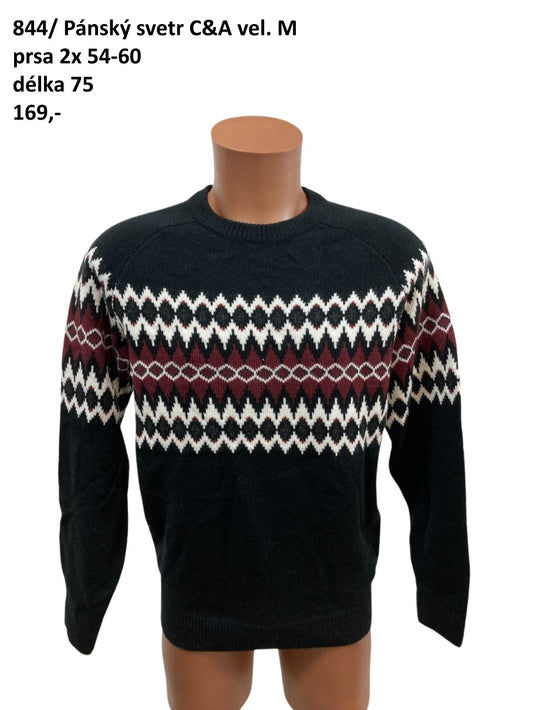 Pánský svetr C&A vel. M |second hand|