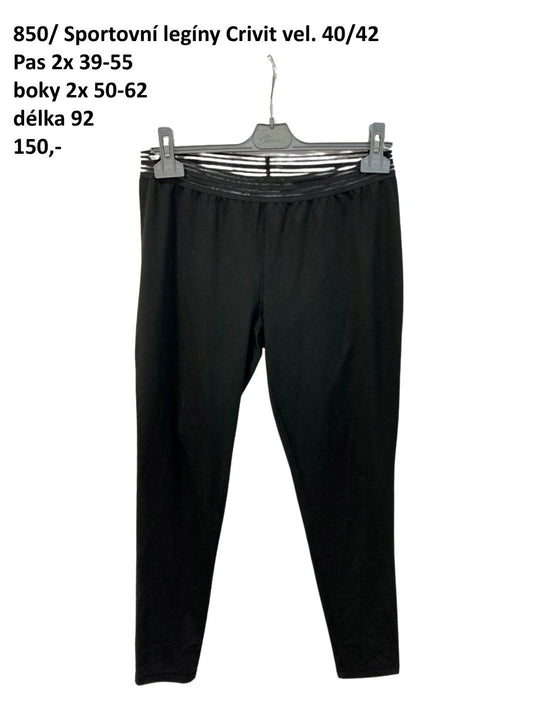 Sportovní legíny Crivit vel. 40/42 |second hand|