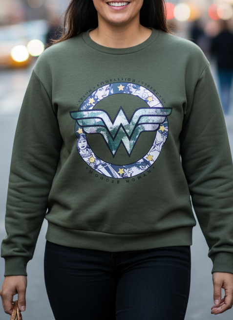 Mikina C&A Wonder Woman vel. XS |second hand|