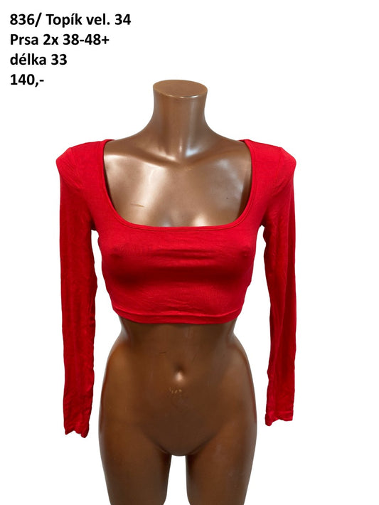 Crop top vel. 34 |second hand|