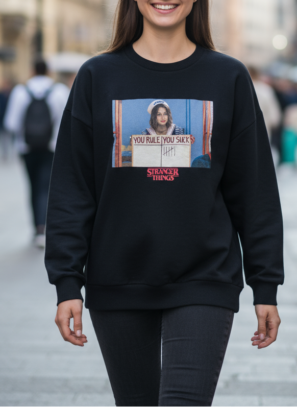 Mikina Stranger Things vel. S |second hand|