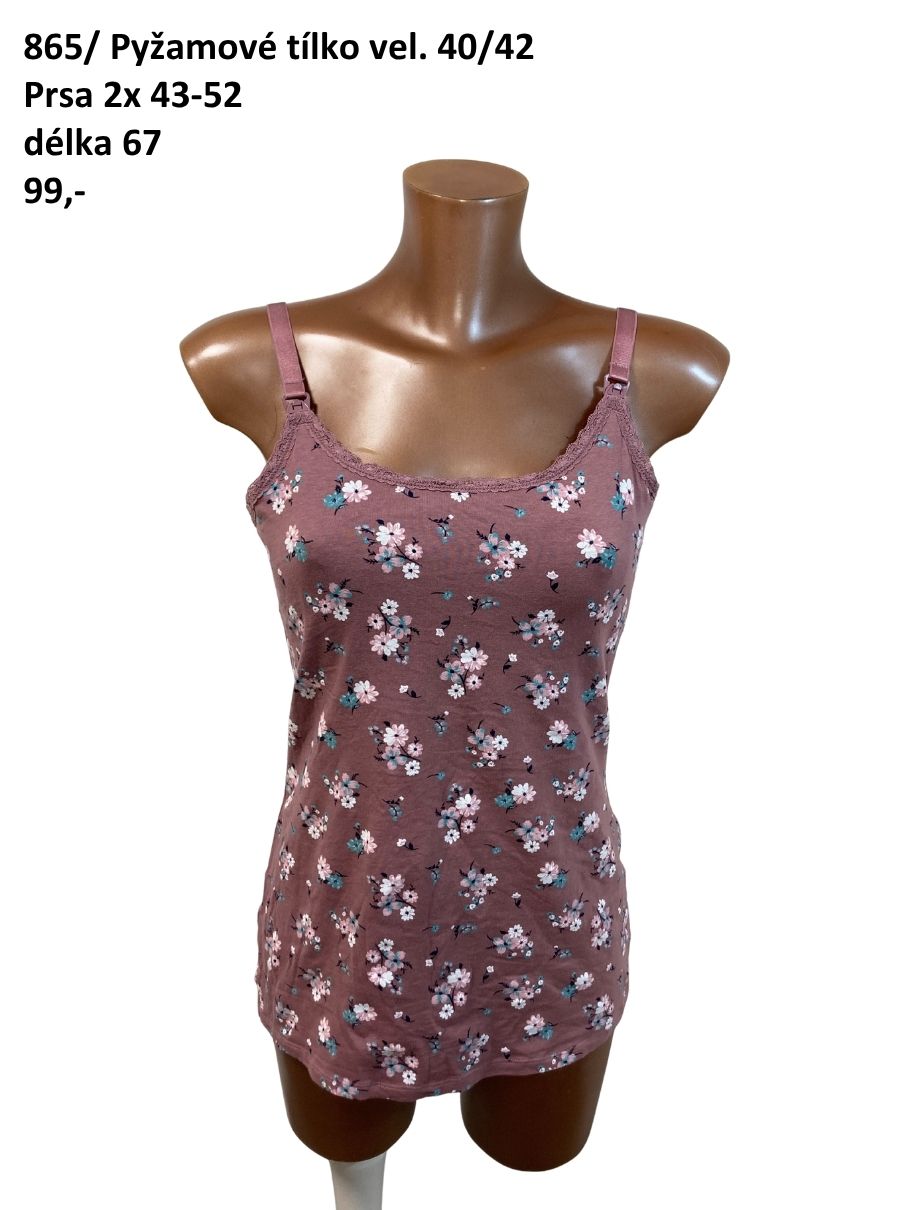 Pyžamové tílko vel. 40/42