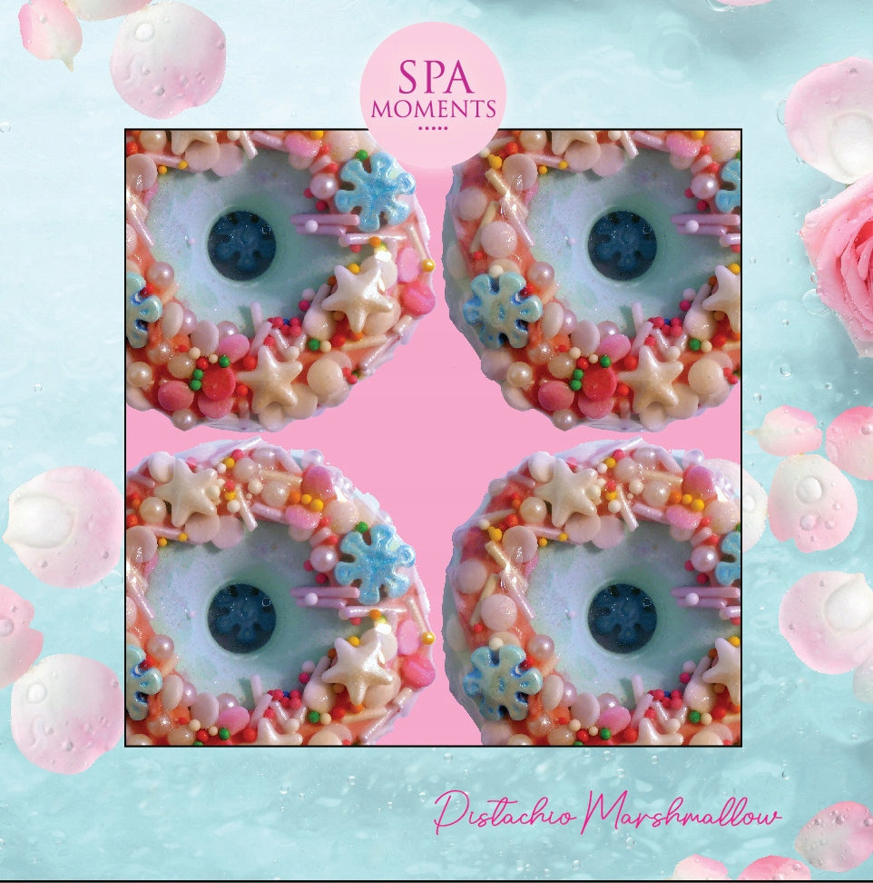 Šumivé donuty do koupele