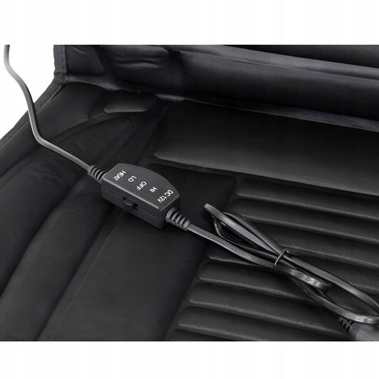 VYHŘÍVACÍ PODLOŽKA DO AUTA NA SEDADLO 12V S OVLADAČEM