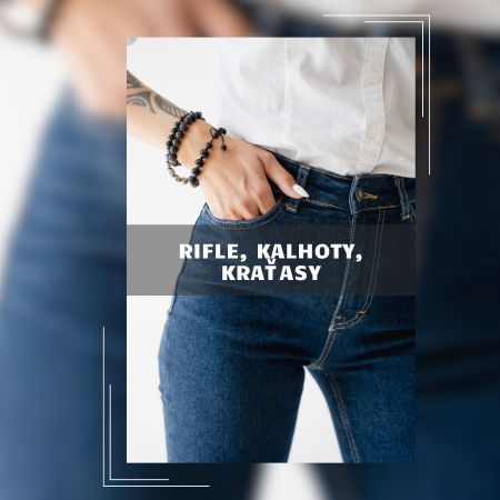 Rifle, kalhoty, kraťasy