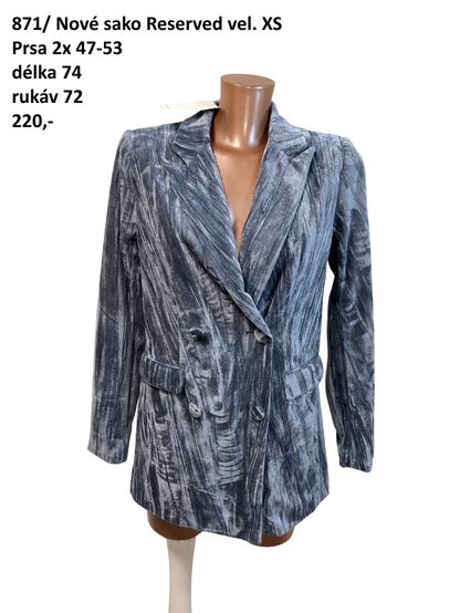 Nové sako Reserved vel. XS