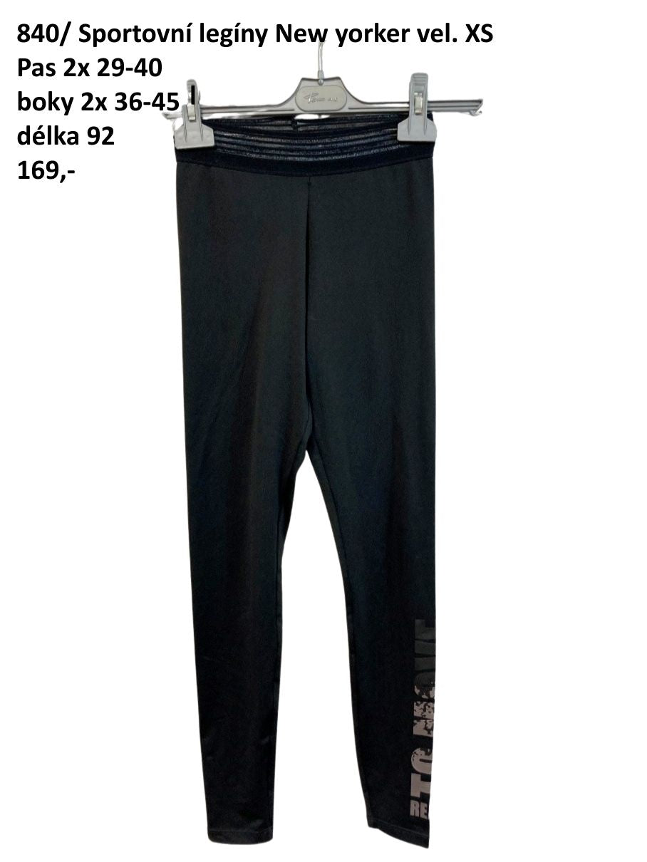 Sportovní legíny vel. XS