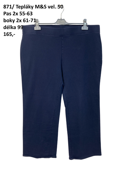 Tepláky M&S vel. 50