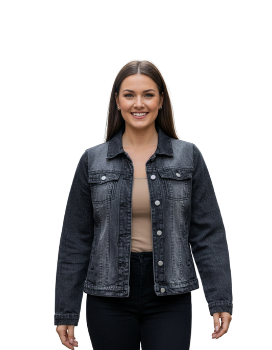 Riflová bunda Janina vel. 38