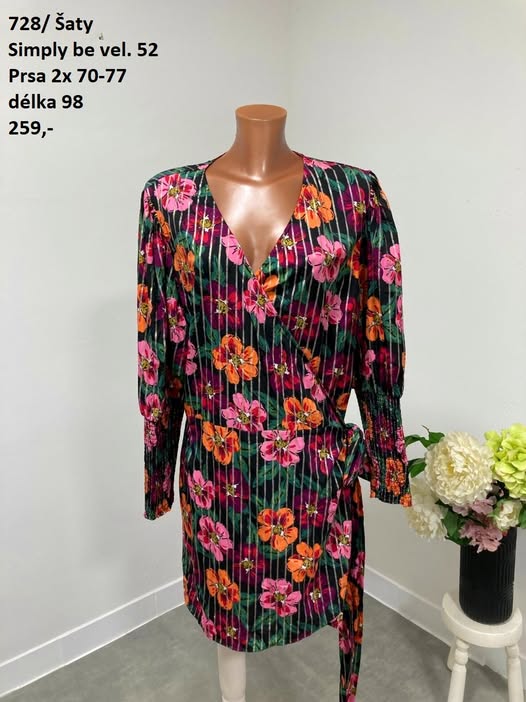 Šaty Simply Be vel. 52 |second hand|