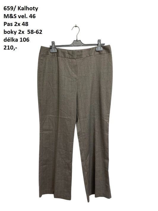 Kalhoty M&S vel. 46 |second hand|