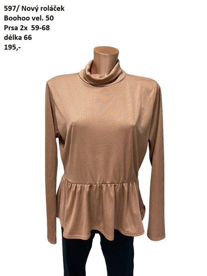 Nový roláček Boohoo vel. 50 |second hand|