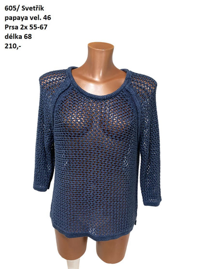 Svetřík Papaya vel. 46 |second hand|