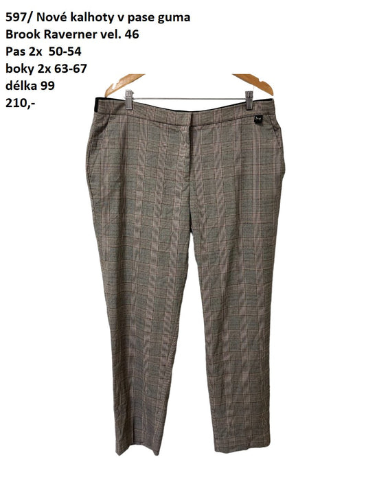 Nové kalhoty Brook Raverner vel. 46 |second hand|