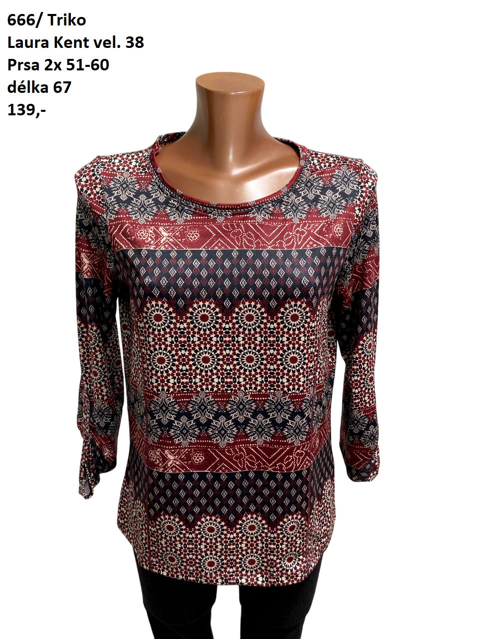 Triko Laura Kent vel. 38 |second hand|