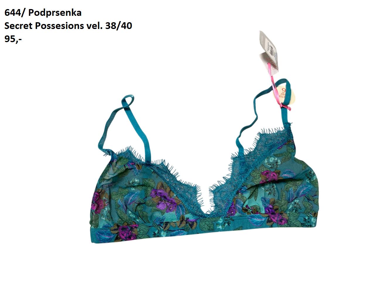 Nová Podprsenka Secret Possesions vel. 38/40 |second hand|