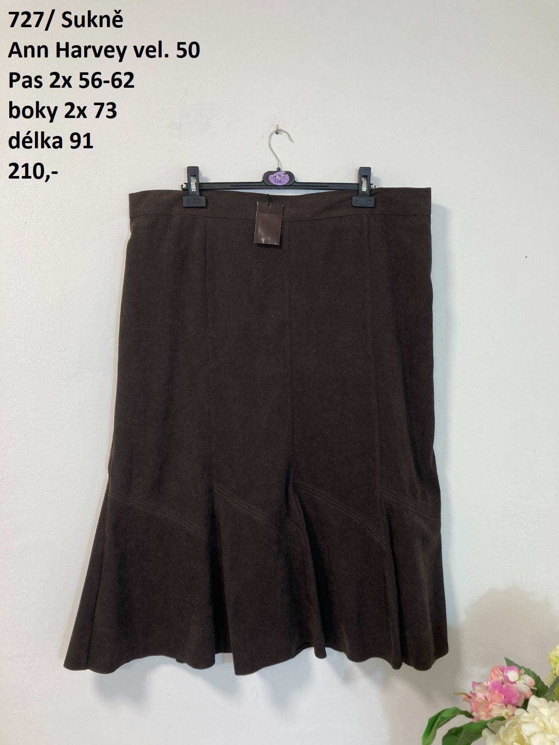 Nová sukně Ann Harvey vel. 50 |second hand|