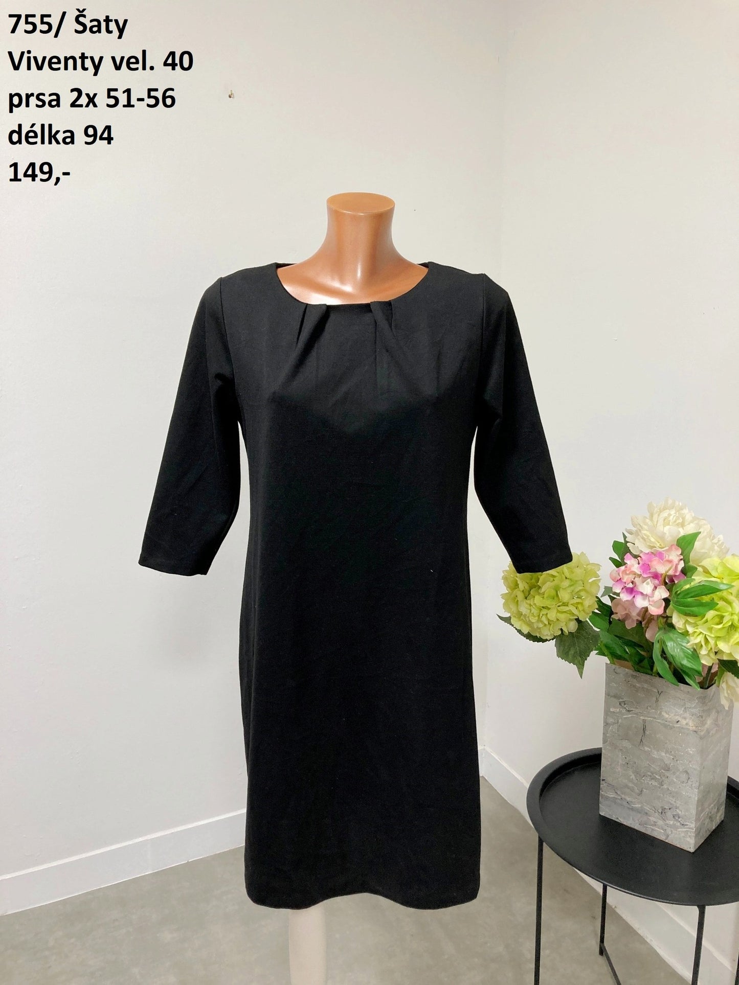 Šaty Viventy vel. 40 |second hand|