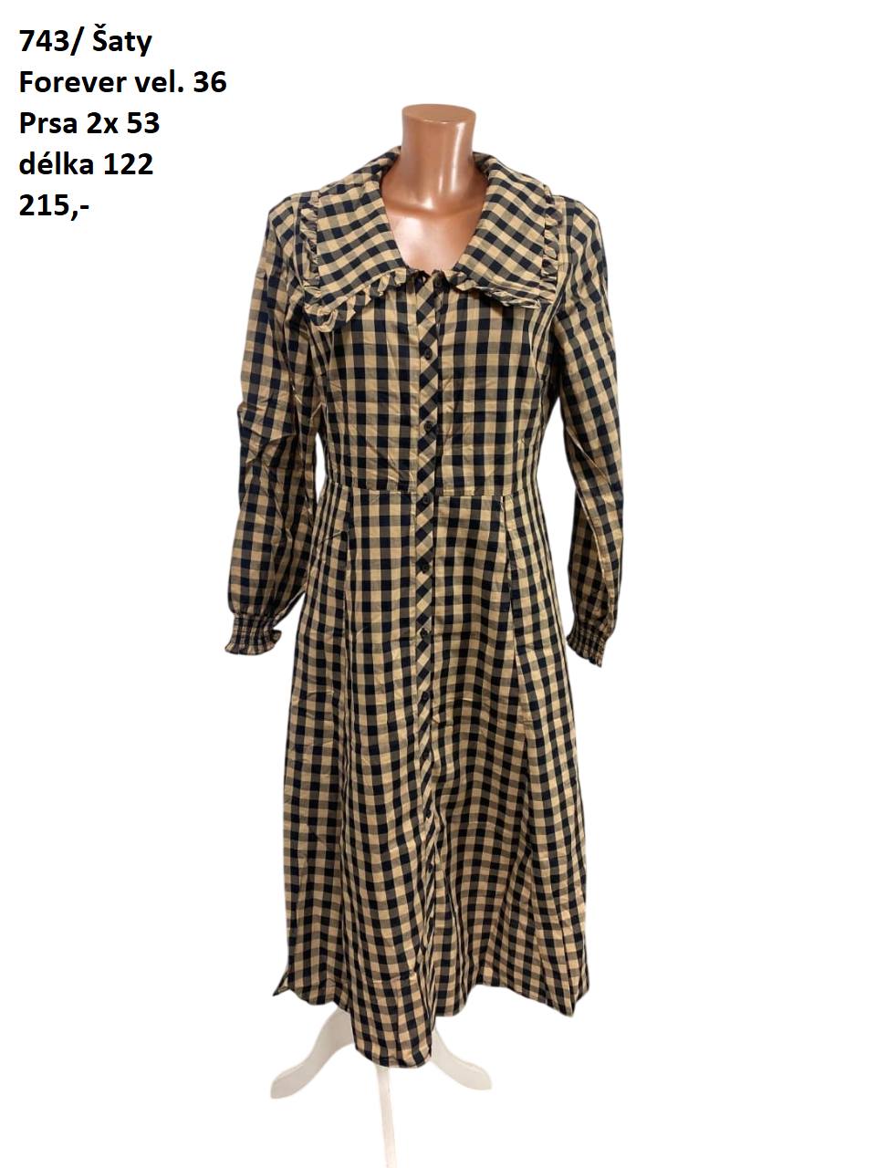 Šaty Forever vel. 36 |second hand|