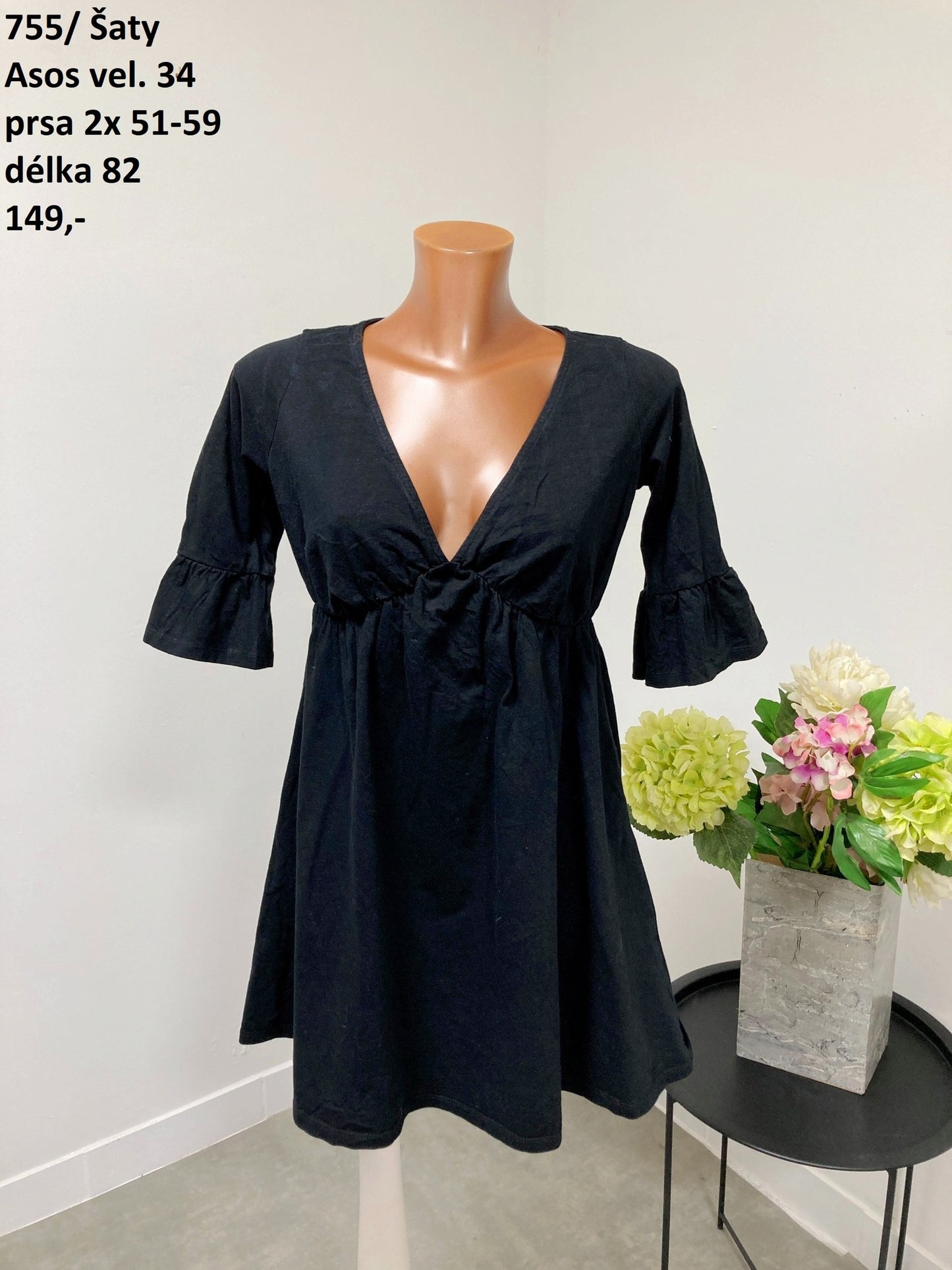 Šaty Asos vel. 34 |second hand|