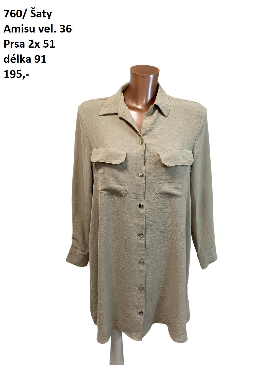 Šaty Amisu vel. 36 |second hand|