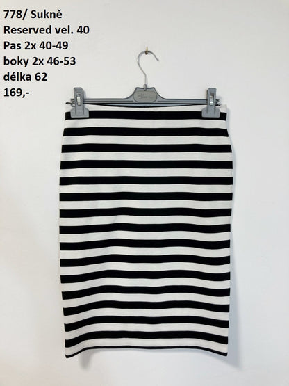 Pružná sukně Reserved vel. 40 |second hand|