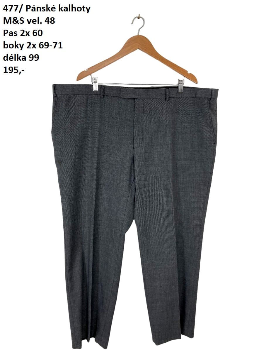 Kalhoty M&S vel. 3xl |second hand|