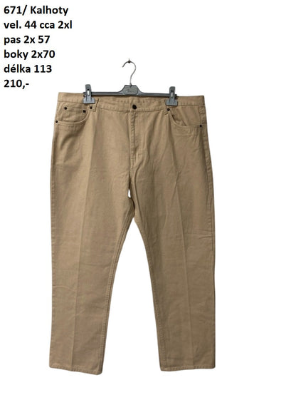 Kalhoty vel. XXL |second hand|