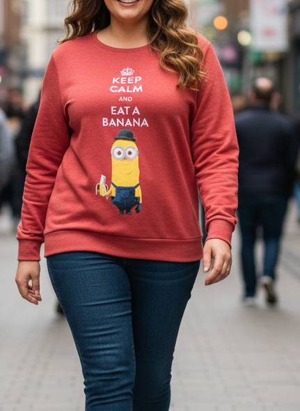 Mikina Minions vel. XL |second hand|