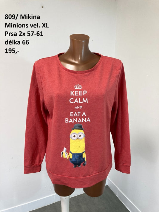 Mikina Minions vel. XL |second hand|