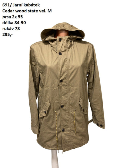 Kabát jaro/podzim Cedar wood state vel. M |second hand|