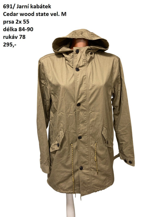 Kabát jaro/podzim Cedar wood state vel. M |second hand|