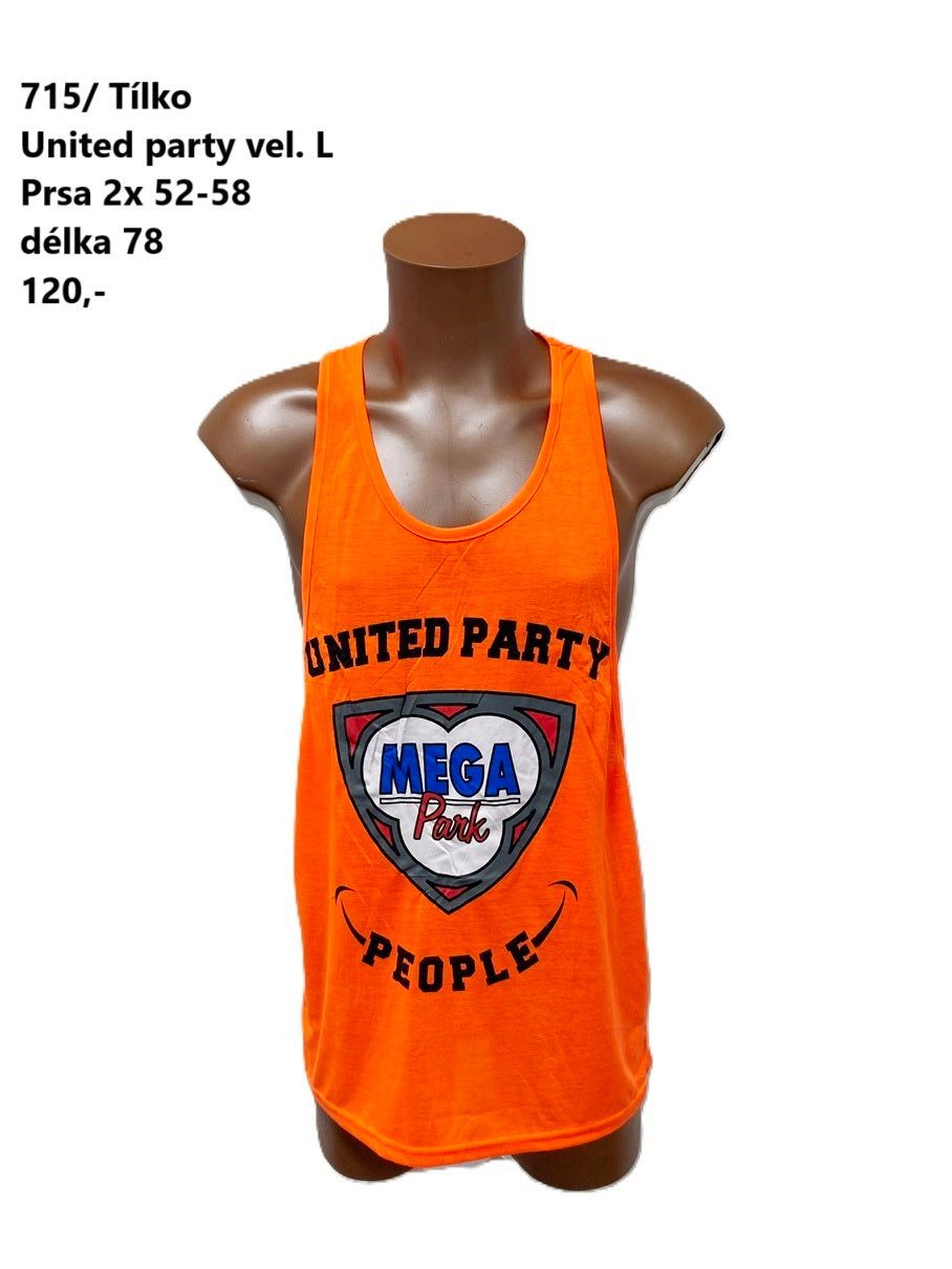 Tílko United Party vel. L |second hand|