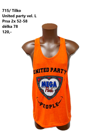 Tílko United Party vel. L |second hand|