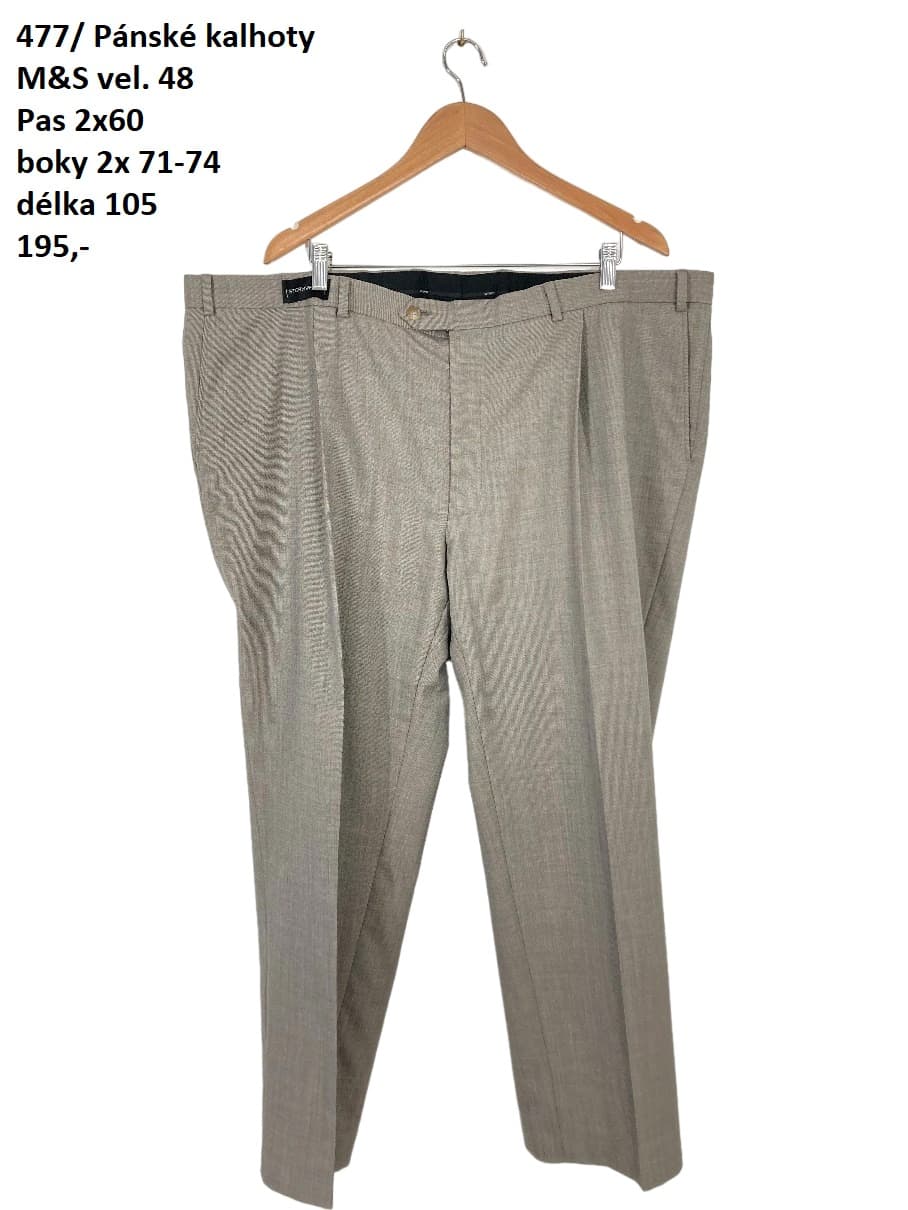 Kalhoty M&S vel. XXL |second hand|