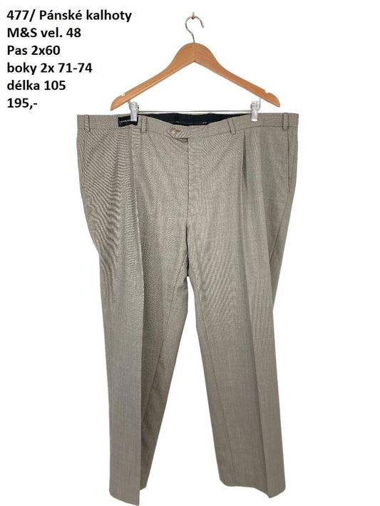 Kalhoty M&S vel. XXL |second hand|
