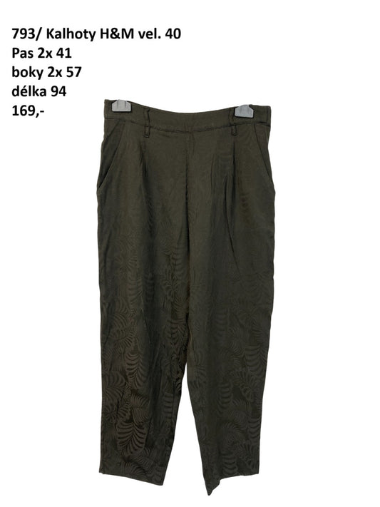 Kalhoty H&M vel. 40 |second hand|