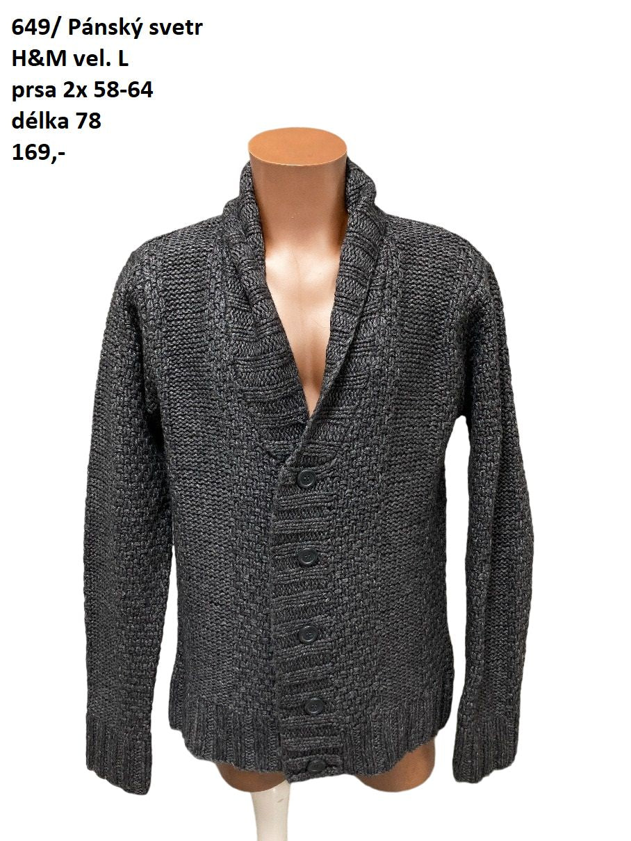 Svetr H&M vel. L |second hand|