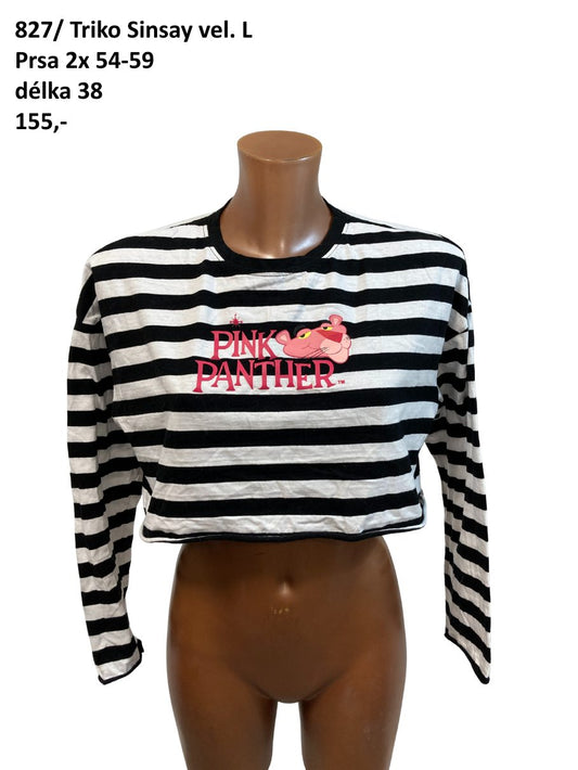 Crop top Sinsay vel. L |second hand|