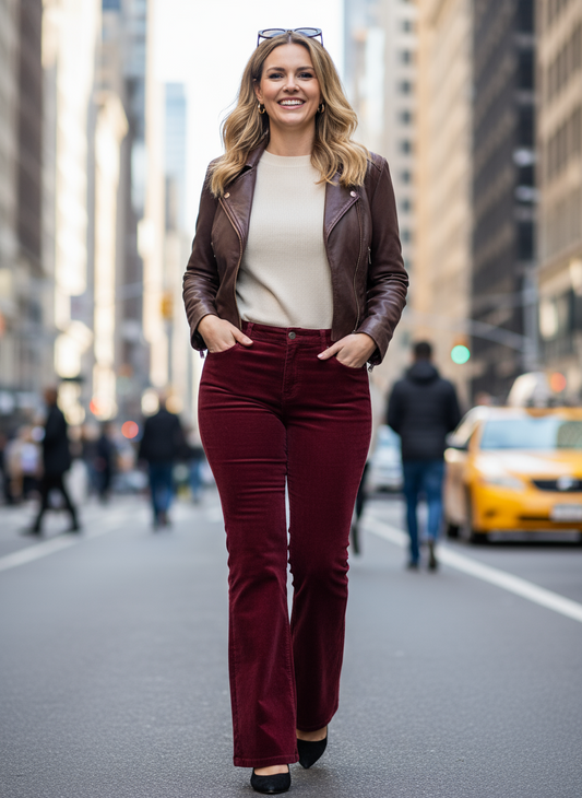 Manžestrákové kalhoty BPC vel. 46 (second hand)