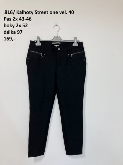 Kalhoty Street One vel. 40 |second hand|