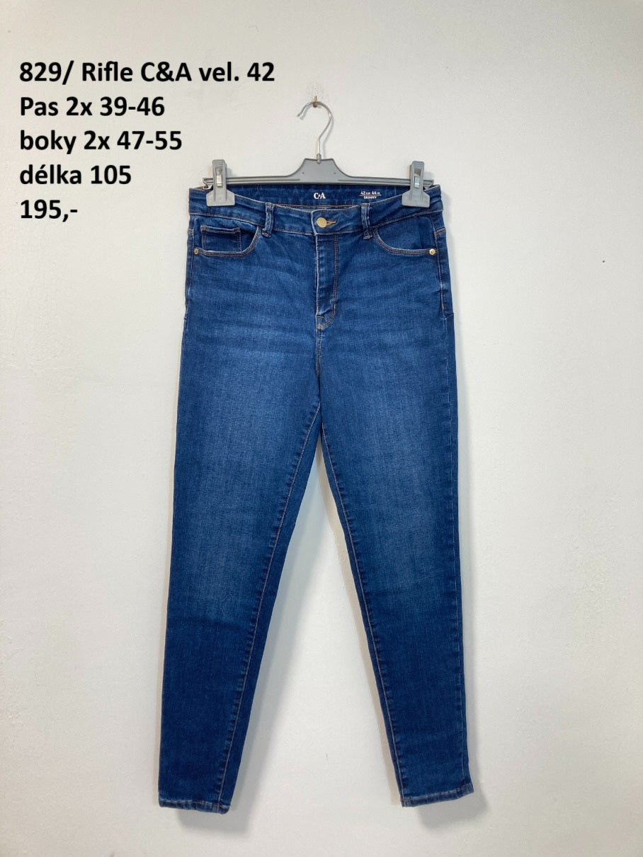 Dámské džíny Rifle C&A vel. 42 |second hand|